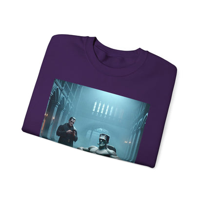 Frankenstein Hot Tub Halloween Sweatshirt