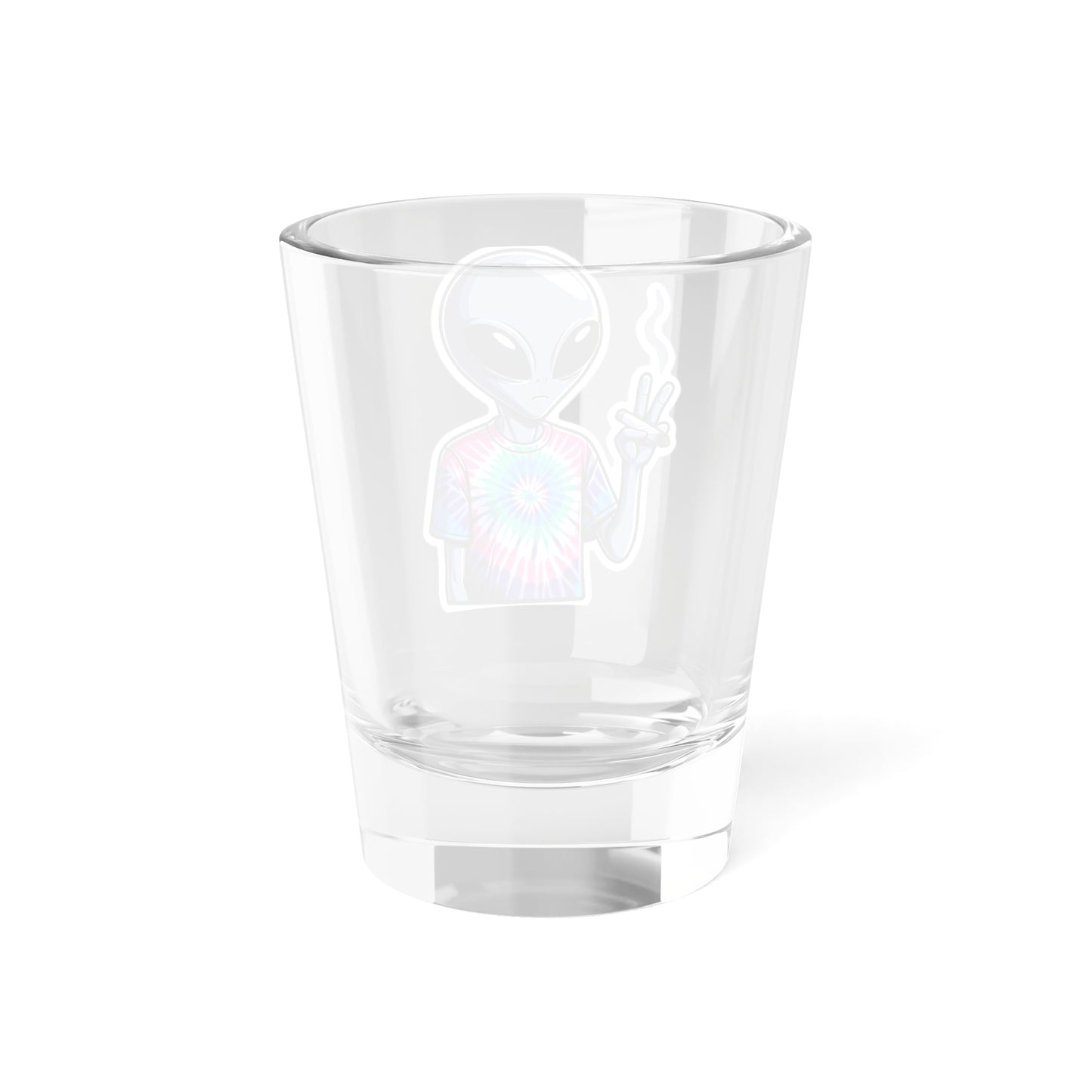 Bad Influence Tie Dyed Alien Shot Glasses