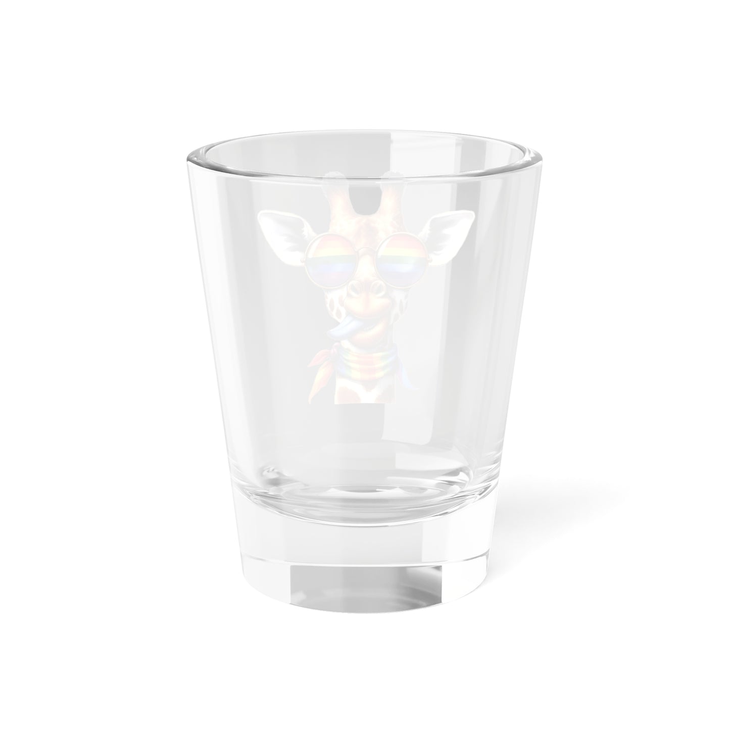 Rainbow Giraffe Shot Glass