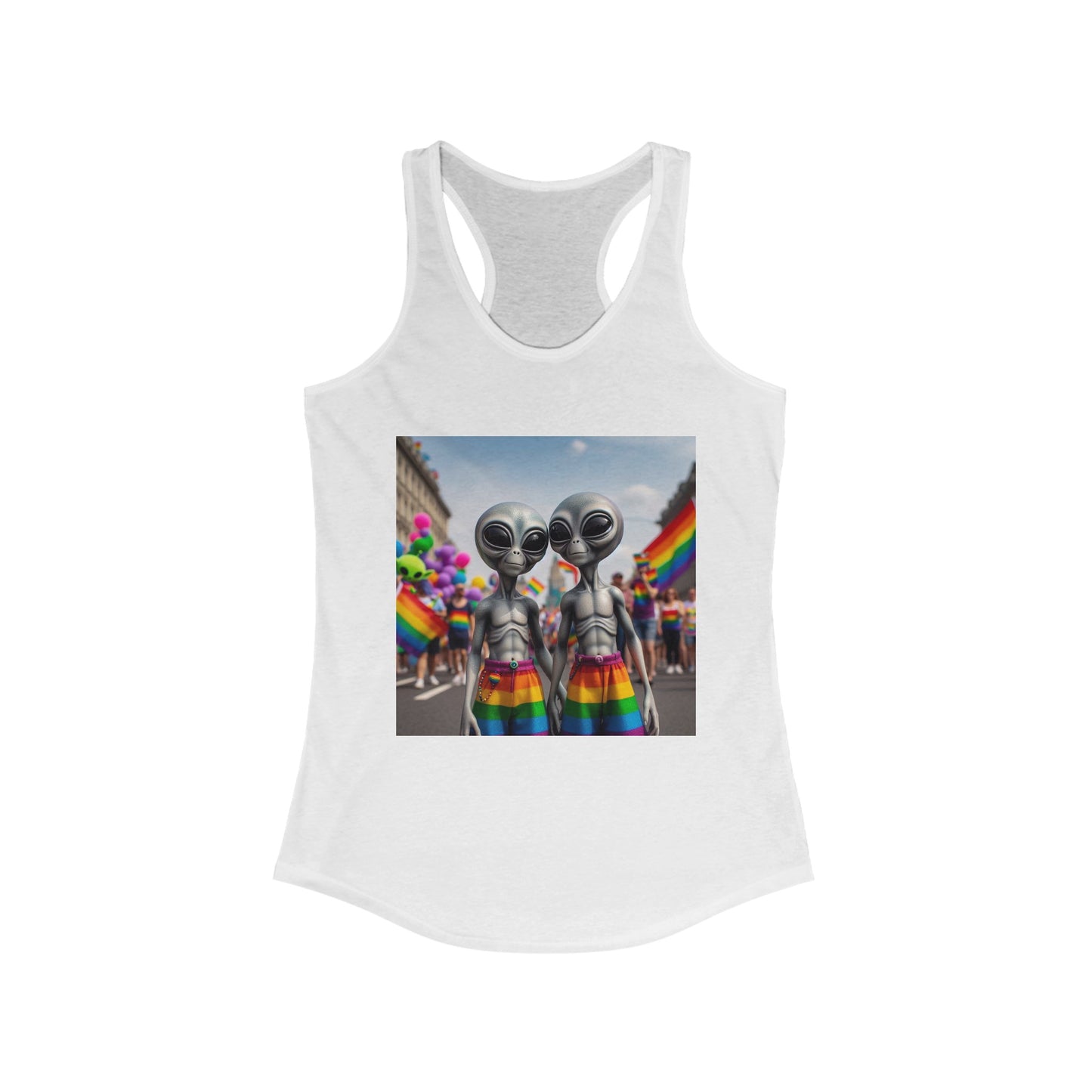 2024 PRIDE Aliens Racerback Tank