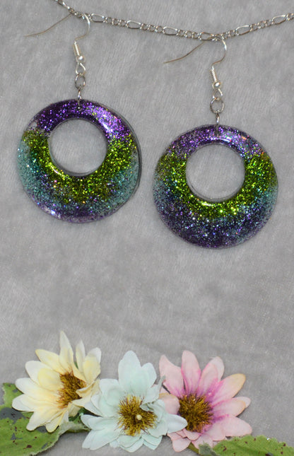 Puffy Open Orbs Earings