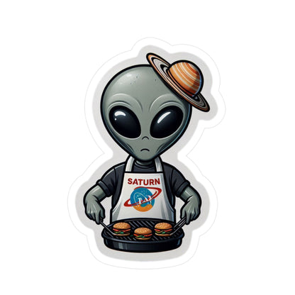 Dad is having a BBQ Vinyl Decals