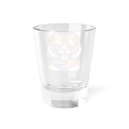 Rainbow Tiger  Shot Glass