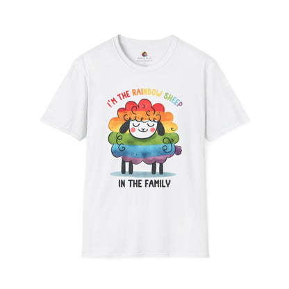 Rainbow Sheep of the Family Softstyle T-Shirt