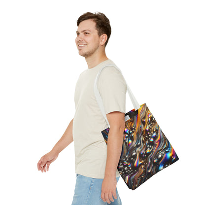 Molten Rainbow Tote Bag