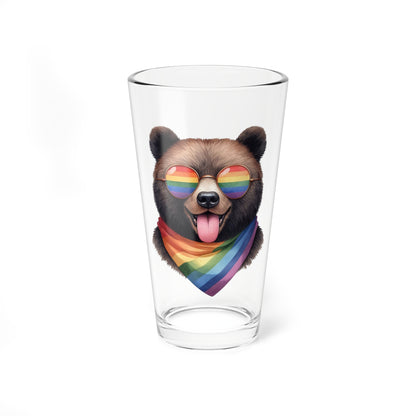 Pride Mixing Glass-Bear