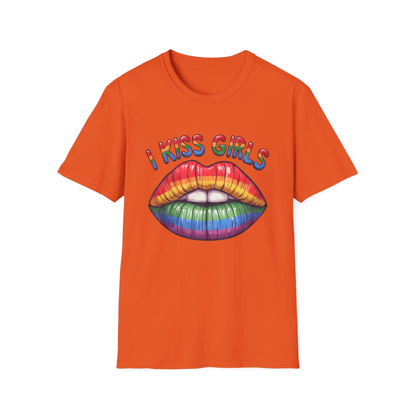 I Kiss Girls Pride T-Shirt Collection