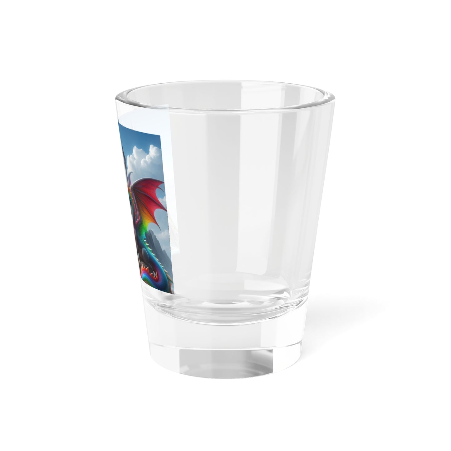 Rainbow Dragon Shot Glass