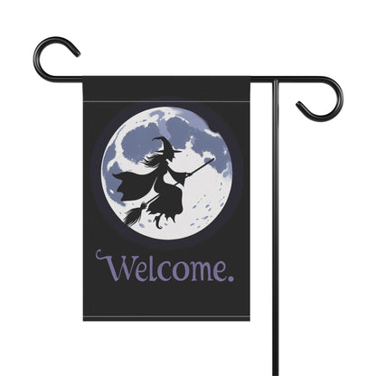 Witch Welcome Flag- Perfect for Halloween!