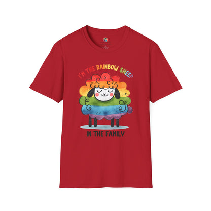 Rainbow Sheep of the Family Softstyle T-Shirt