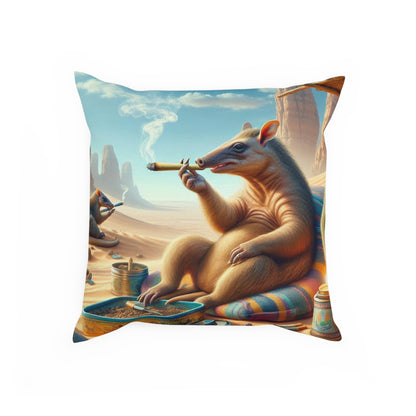 420 Aardvark Throw Pillow