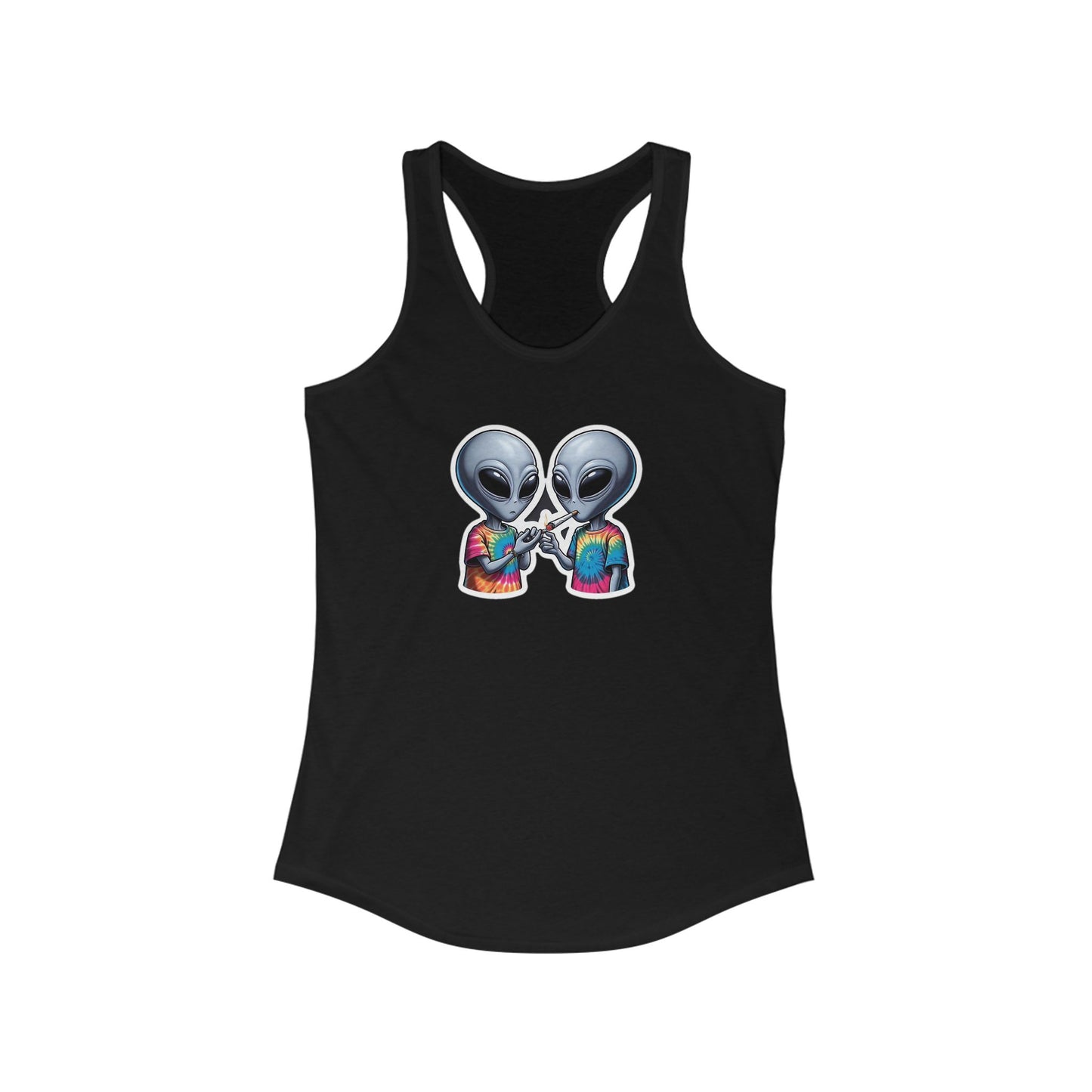 420 Aliens Racerback Tank