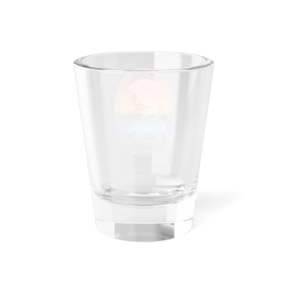 PRIDE Fingerprint Shot Glass