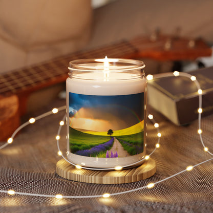 Every Storm has a Rainbow..Somewhere Scented Soy Candle