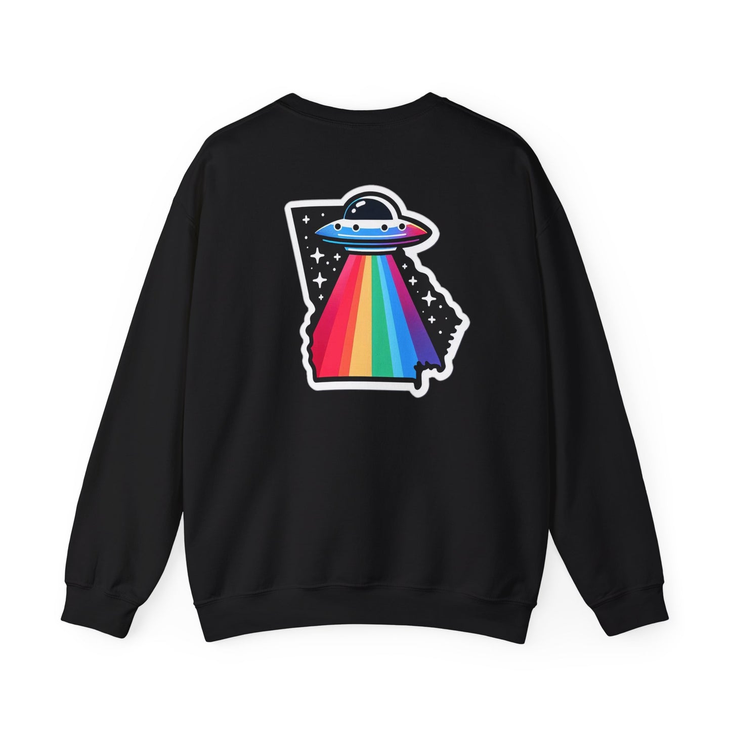 Georgia PRIDE Sweatshirt On the Back