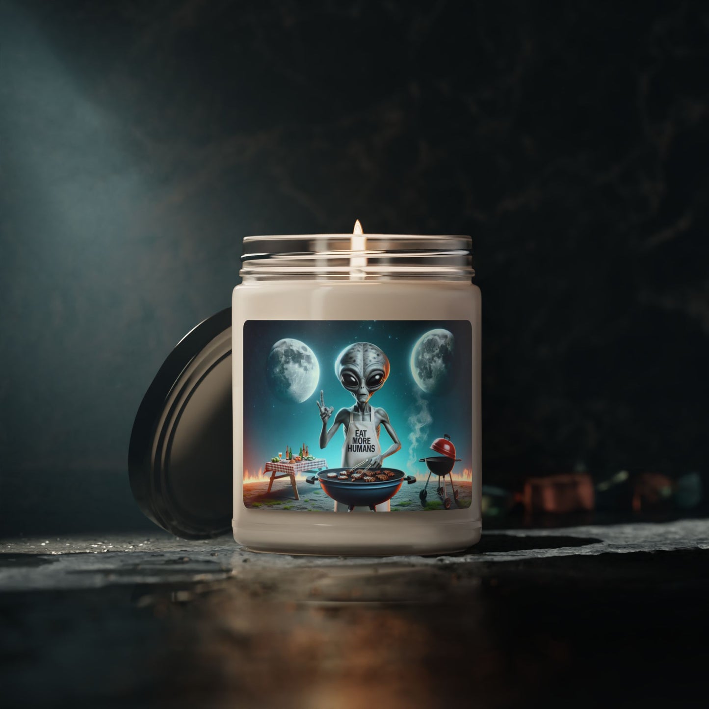 Alien Space BBQ, Scented Candle