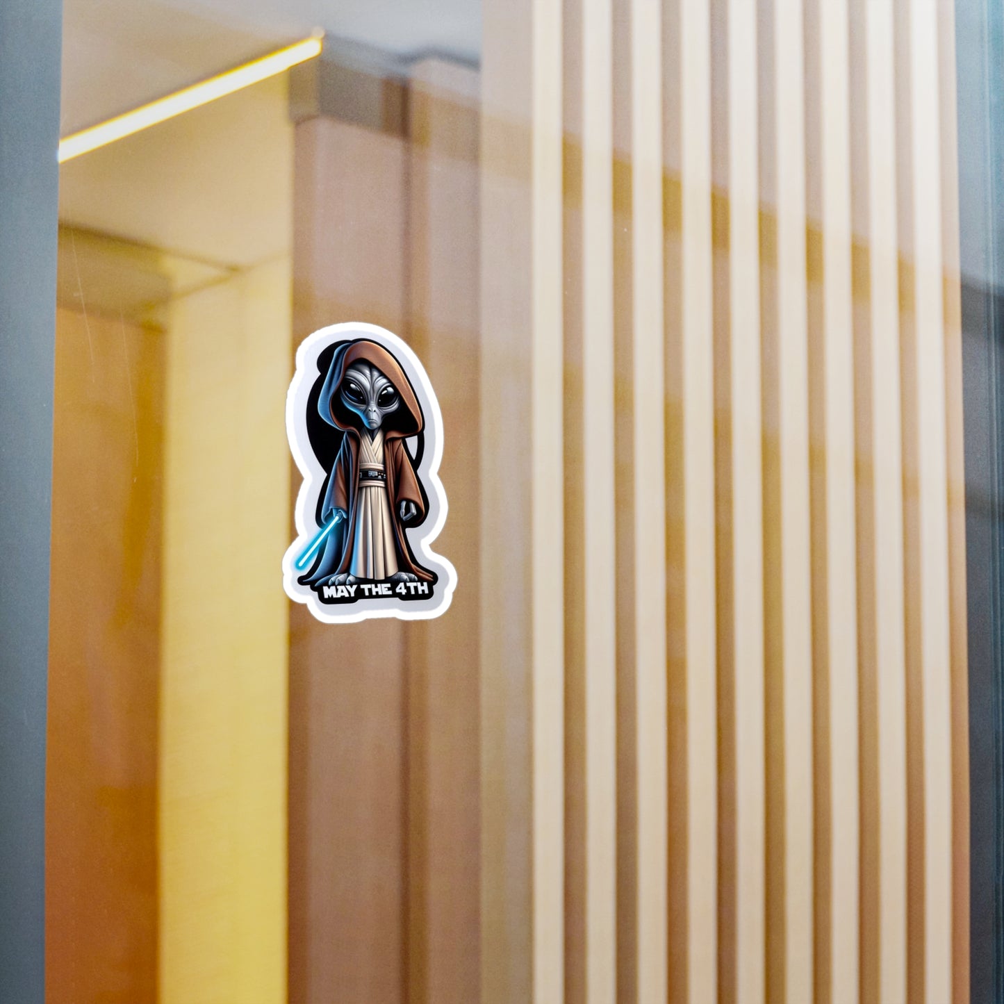 Angry Alien Vinyl Decal