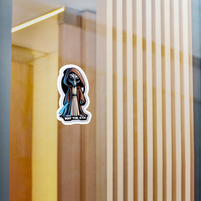 Angry Alien Vinyl Decal