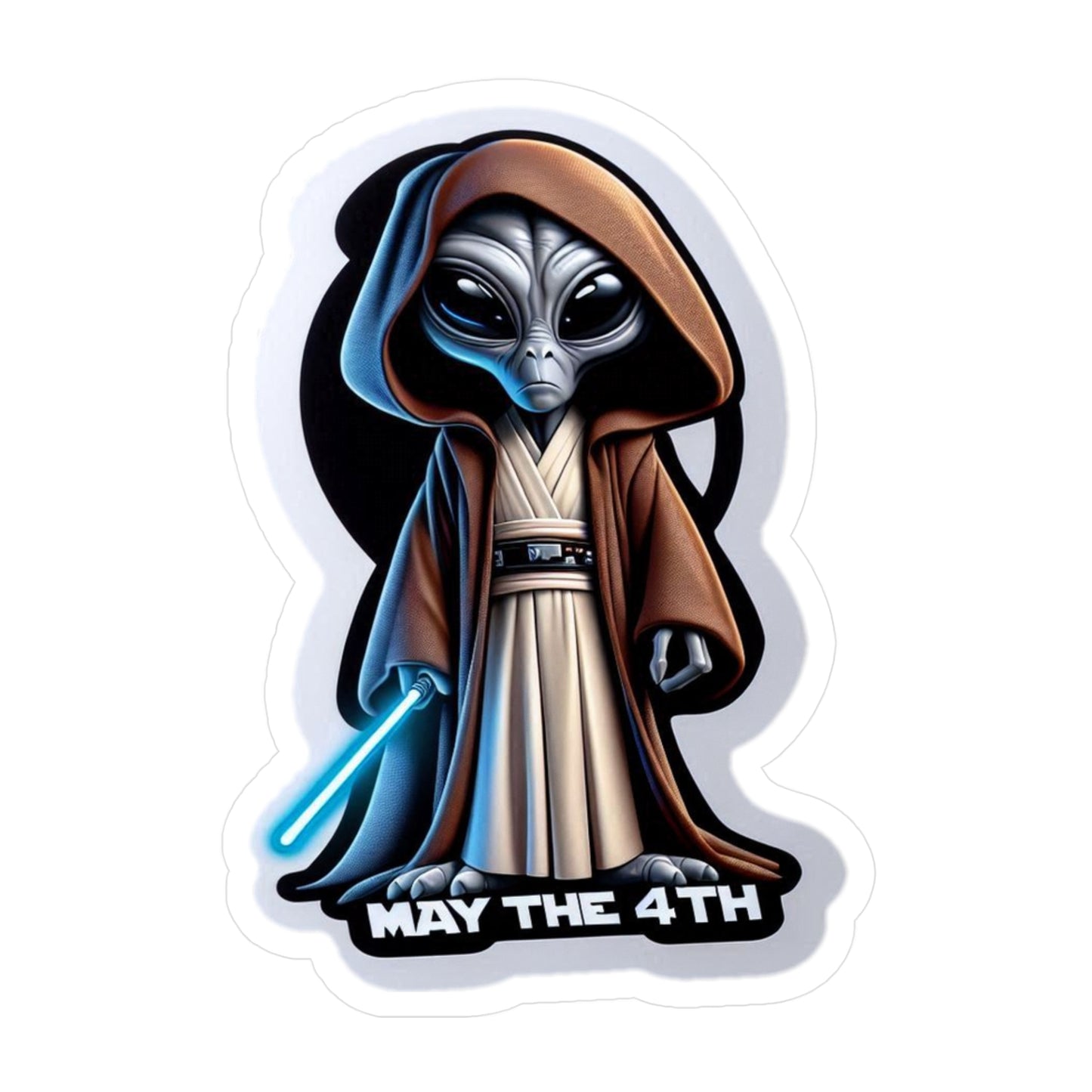 Angry Alien Vinyl Decal