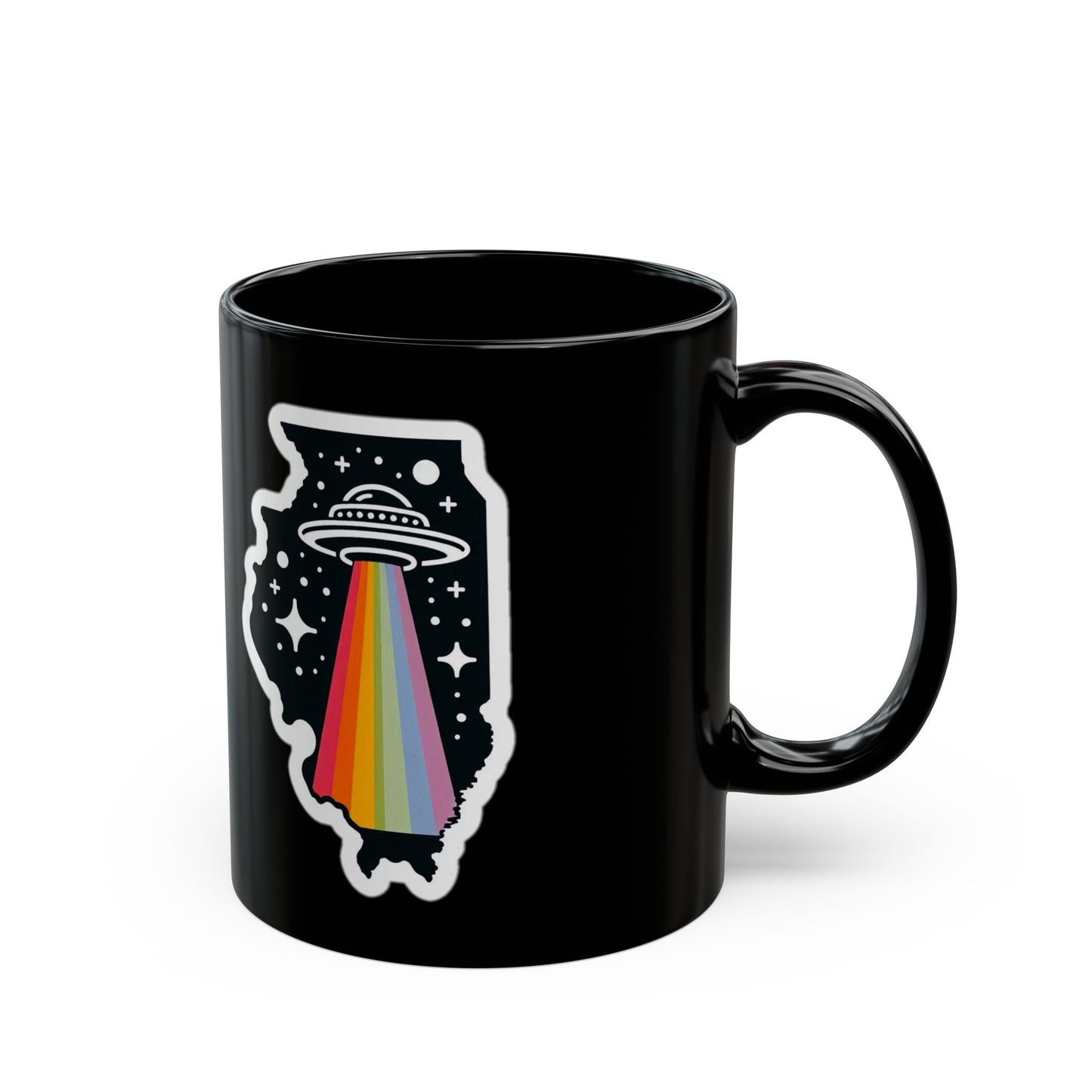 Illinois Alien Pride Mug