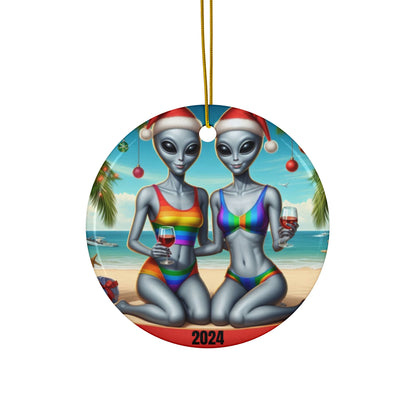 2024 Pride Ceramic Ornament- Pride Ladies