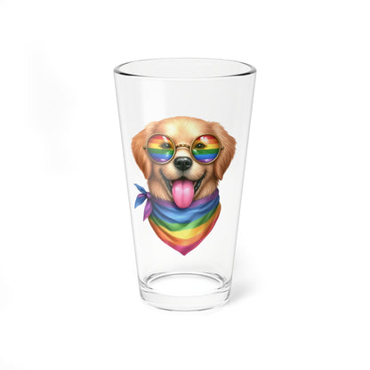 Pride Mixing Glass-Dog