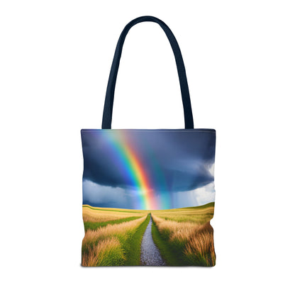 Rainbow Zen Tote Bag