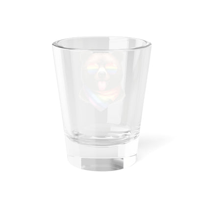 Rainbow Bear  Shot Glass