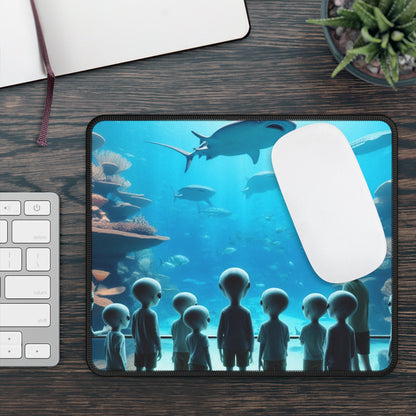 Whale sharks meet an alien class! Mouse Pad