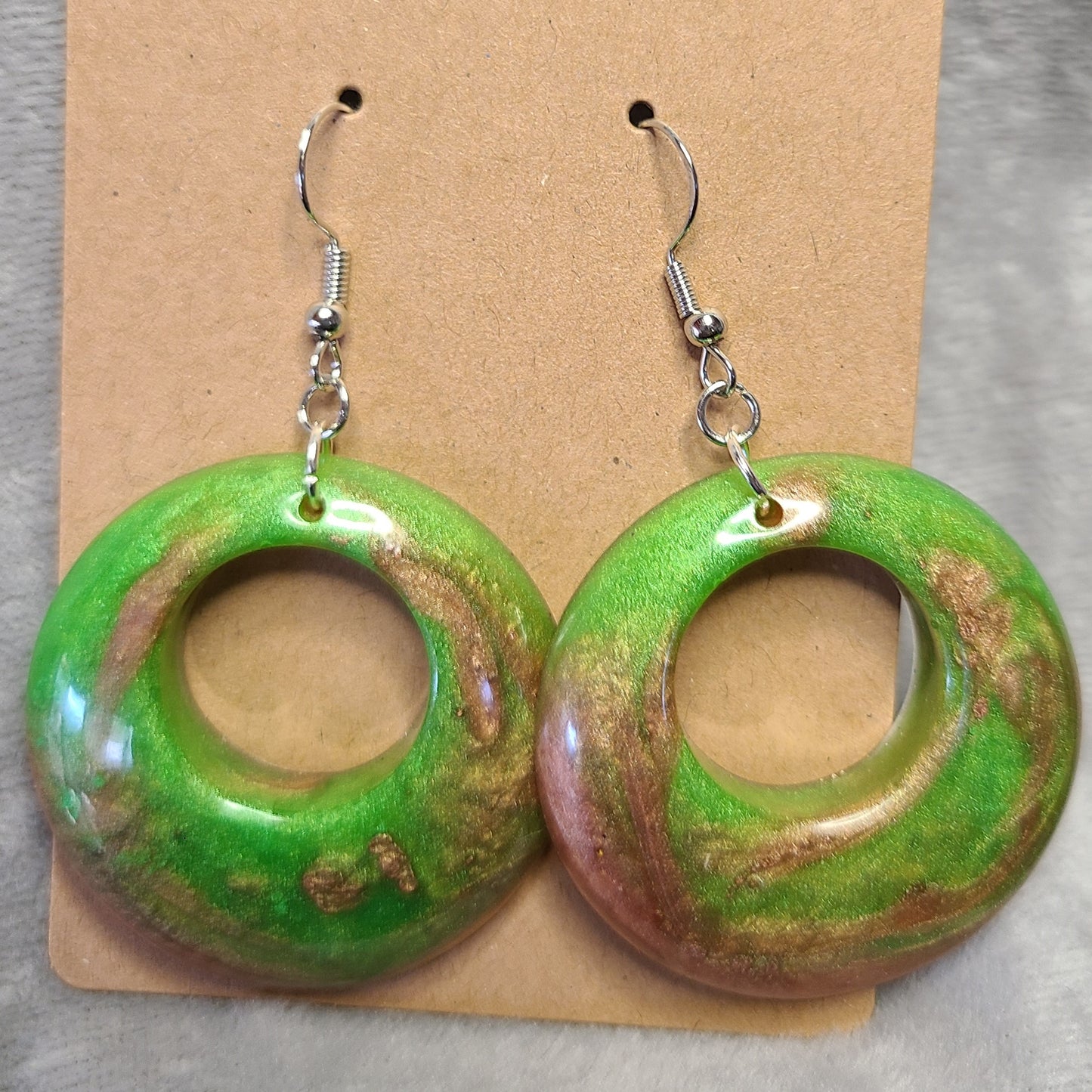 Puffy Open Orbs Earings