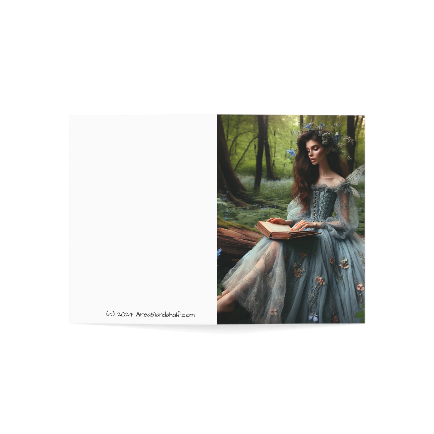 Reading Faery Greeting Cards (1, 10, 30, and 50pcs)