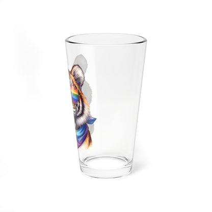 Pride Mixing Glass-Tiger