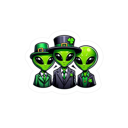 Irish Aliens Vinyl Decal