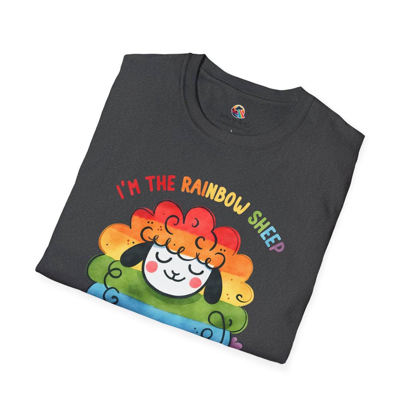 Rainbow Sheep of the Family Softstyle T-Shirt