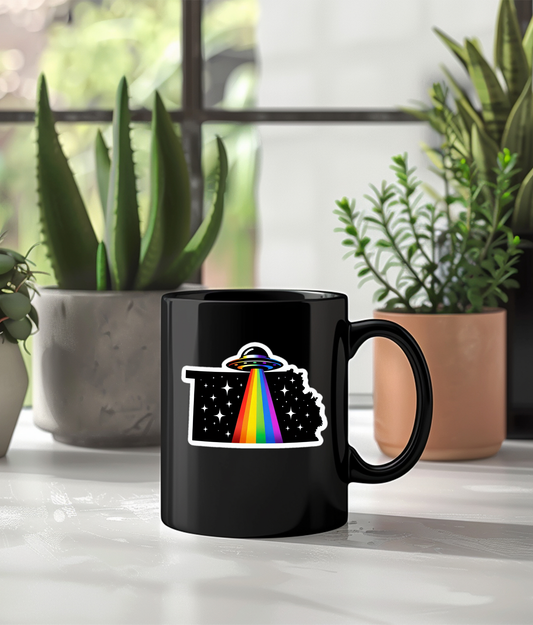 Kansas Alien Pride Mug