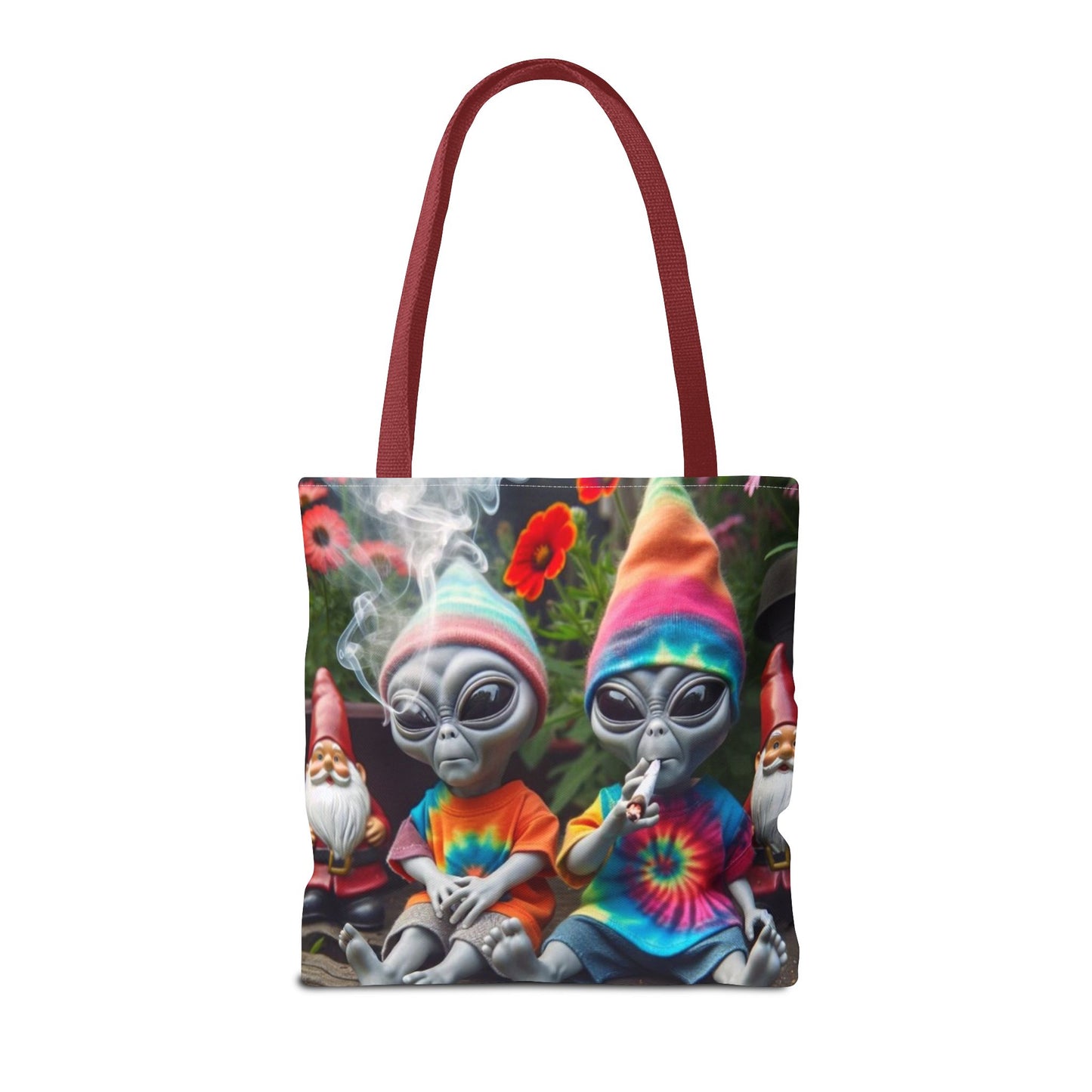 Aliens Celebrating 420 Tote Bag