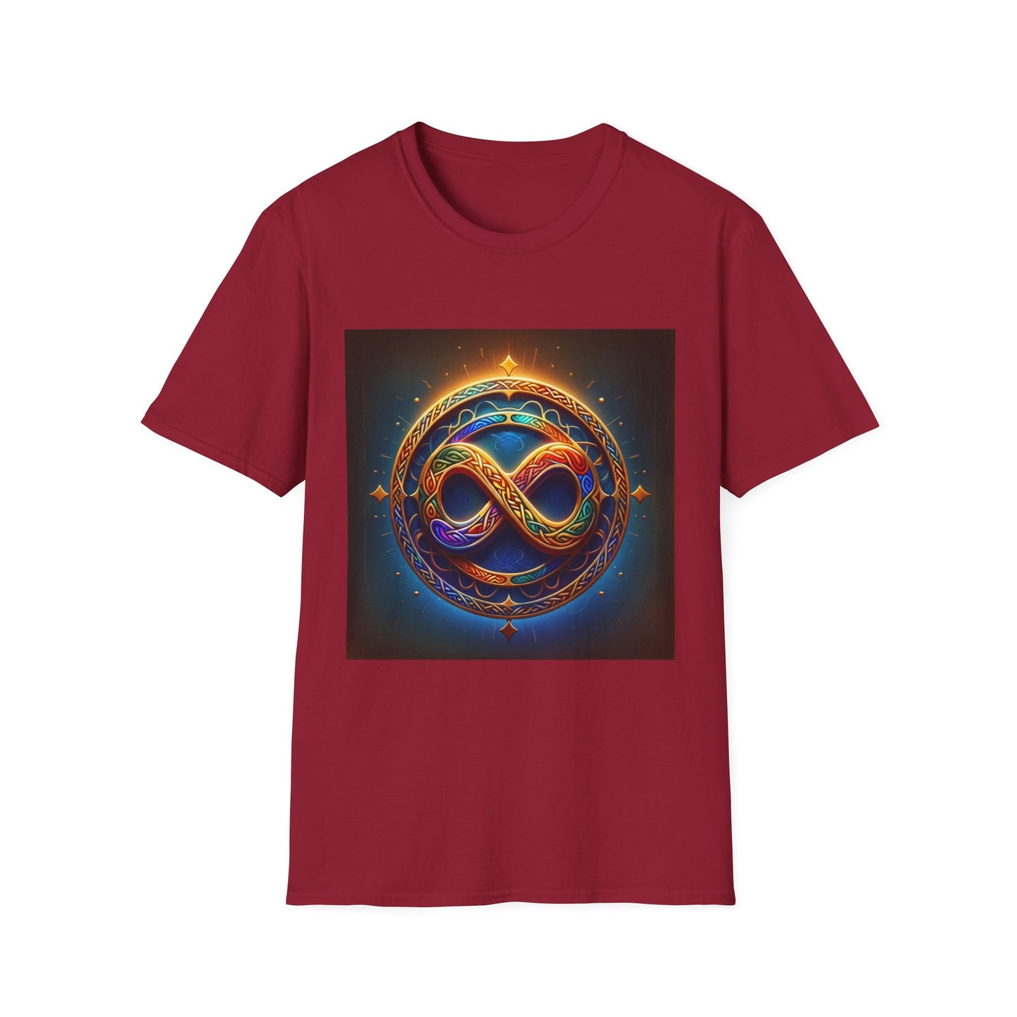 Celtic Design Infinity Symbol Unisex Soft style T-Shirt