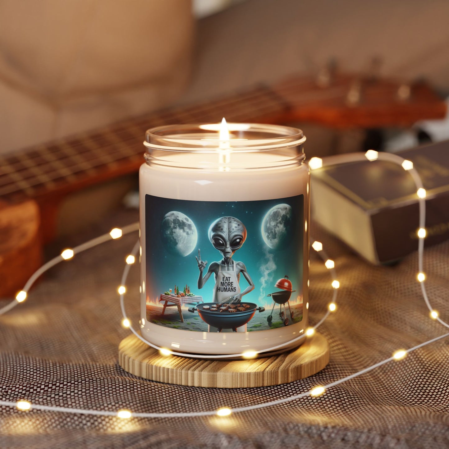 Alien Space BBQ, Scented Candle