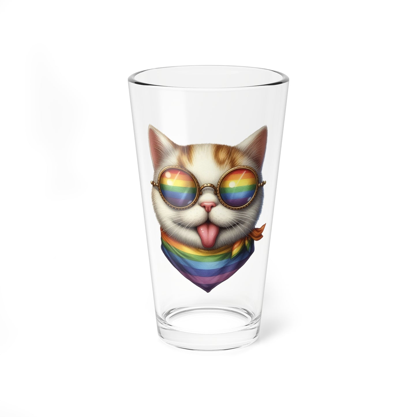 Pride Mixing Glass-Cat