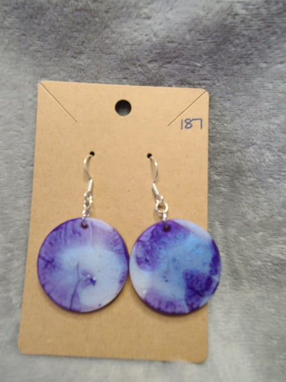 Orbs in Space Earrings