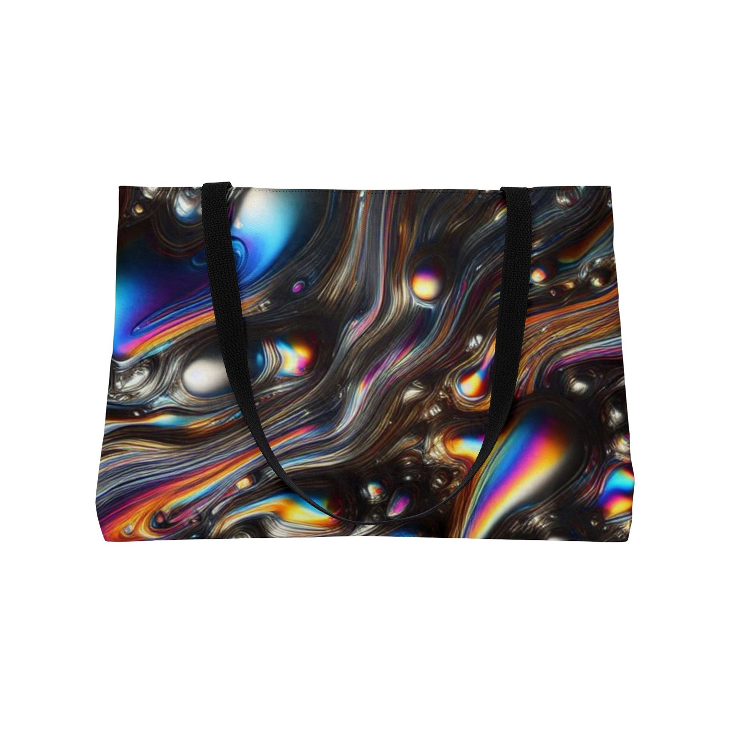 Molten Rainbow Weekender Tote Bag