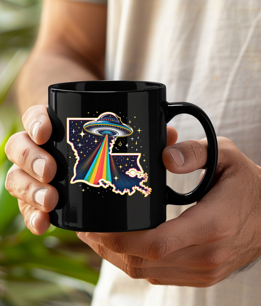 Louisiana Alien Pride Mug