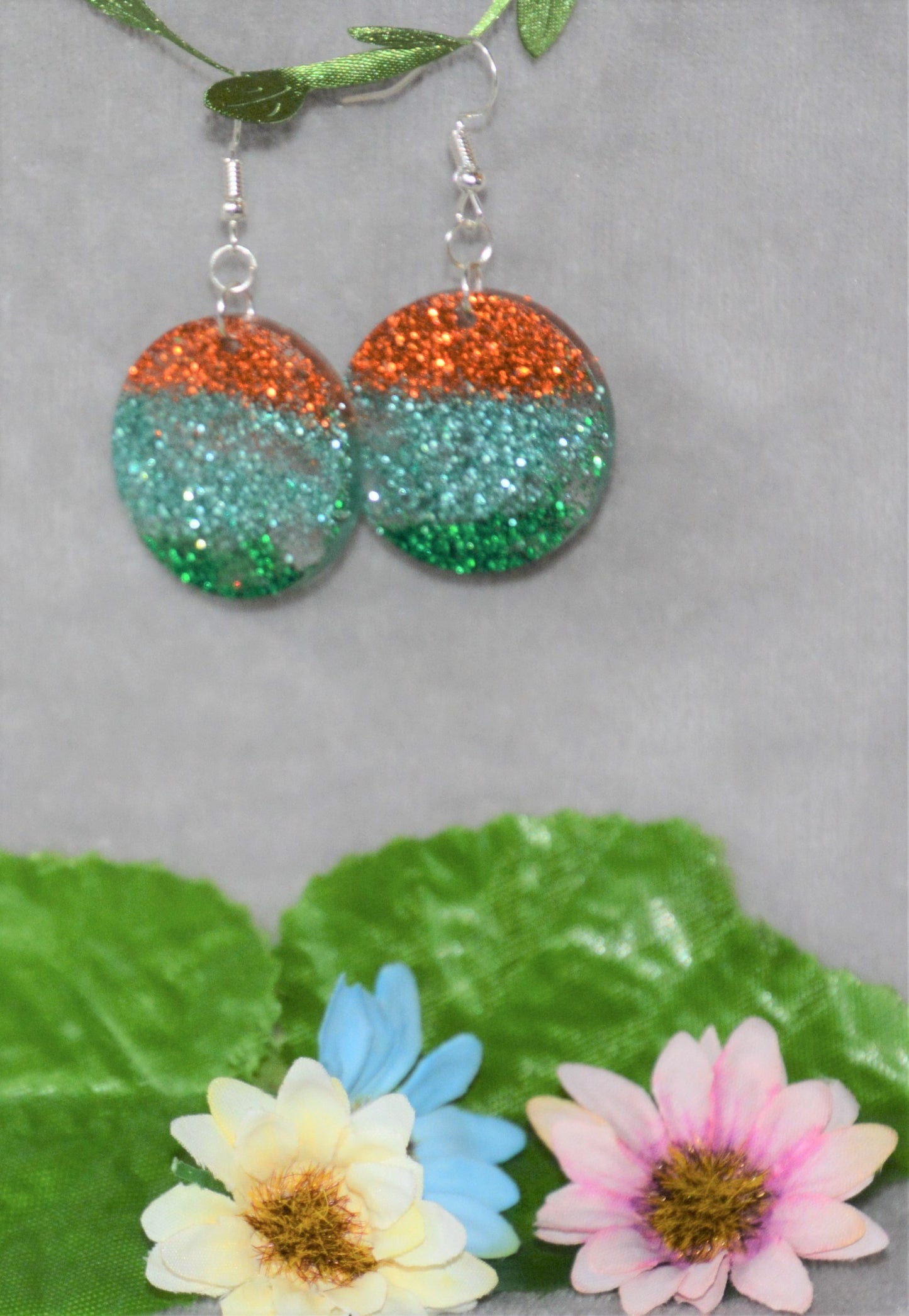 Orbs in Space Earrings