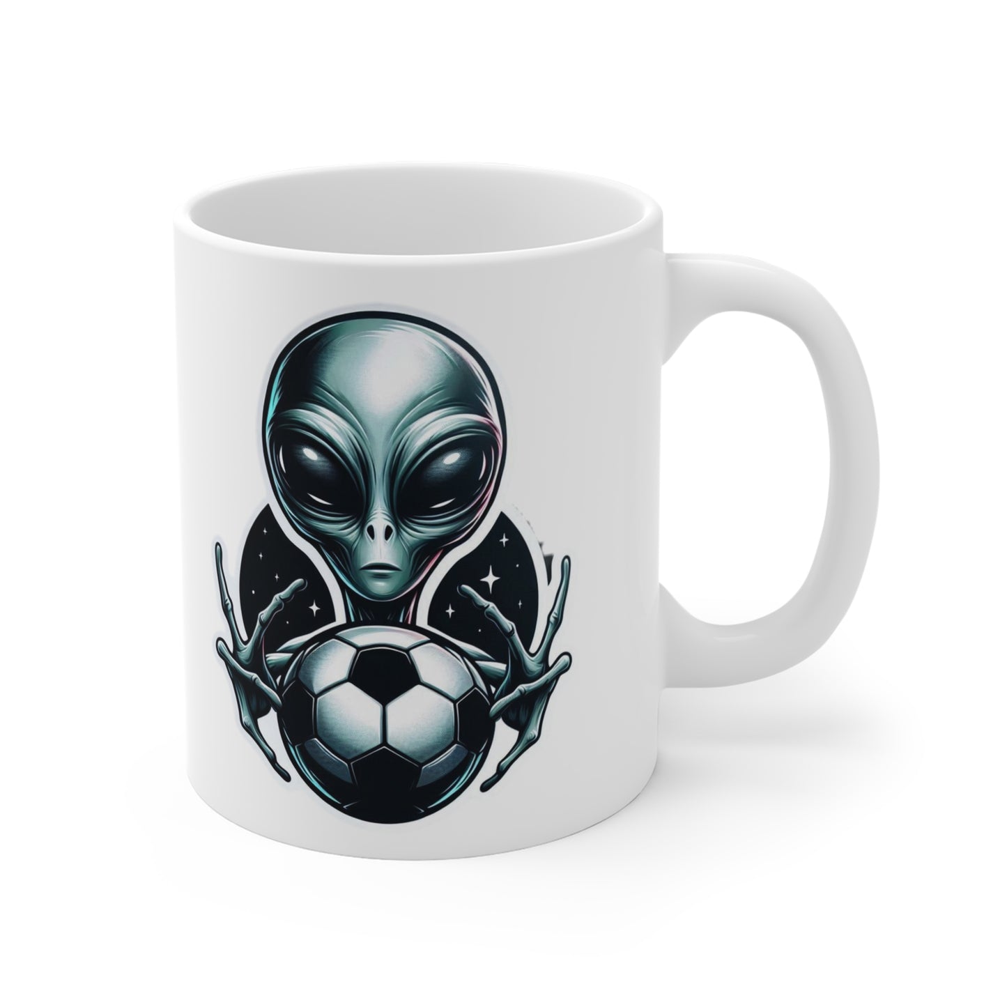 Alien Soccer Coach Mug