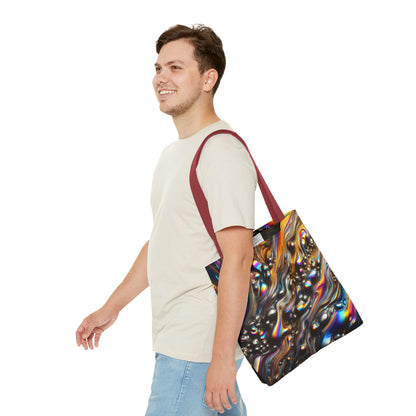 Molten Rainbow Tote Bag