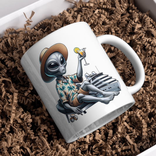 Bob the Alien is a Cartoon, Man!  Mug