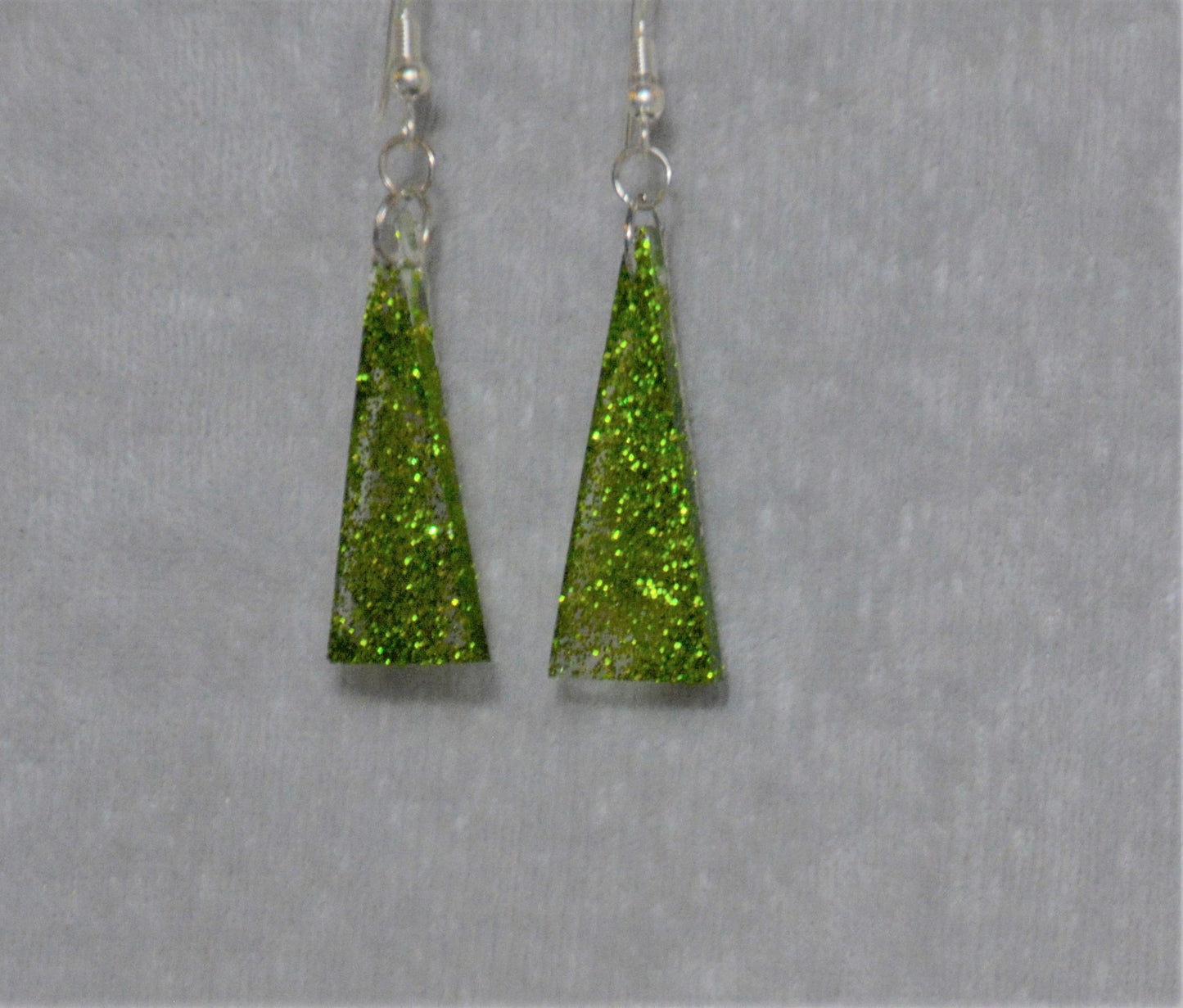 Kelly Green Tall  Earrings
