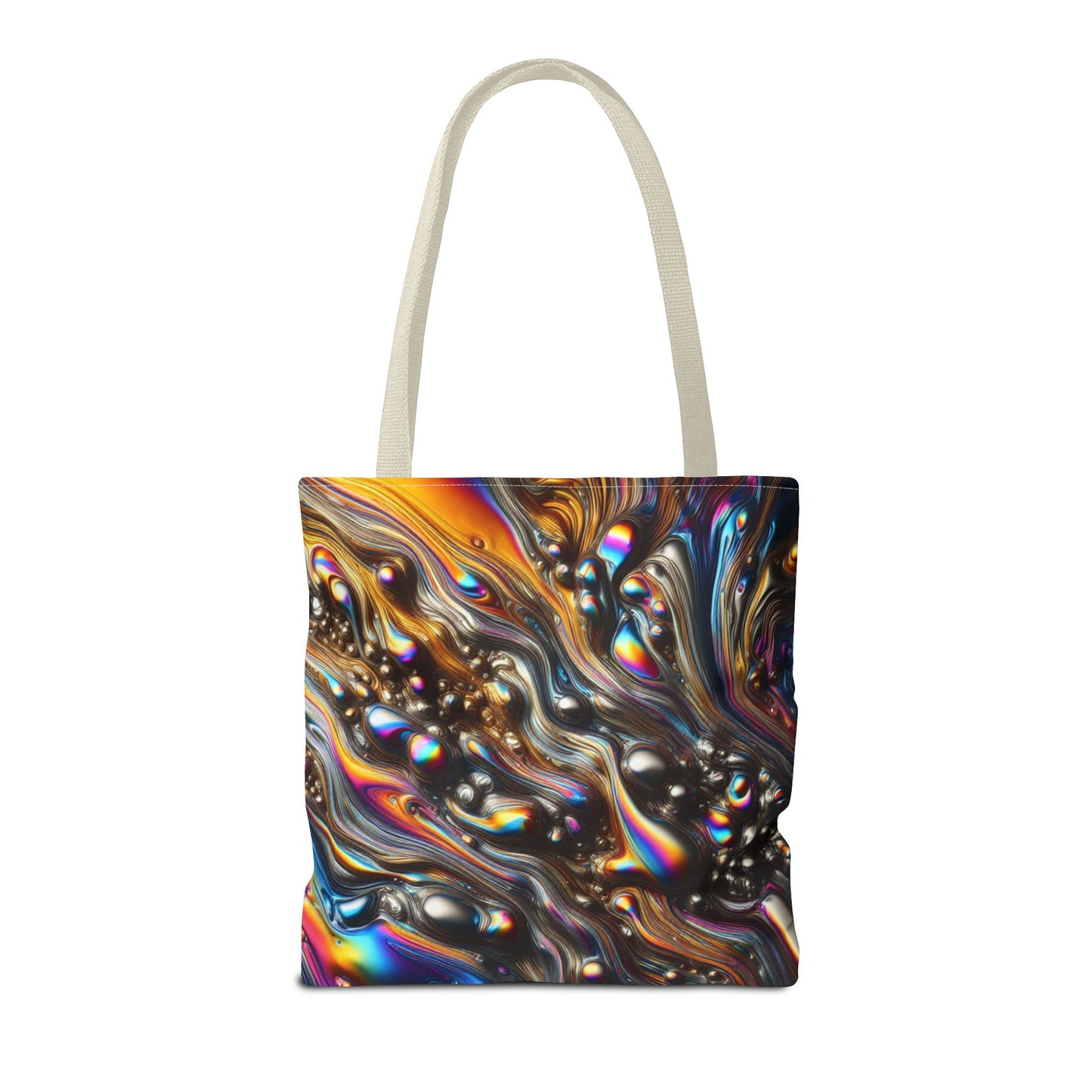 Molten Rainbow Tote Bag