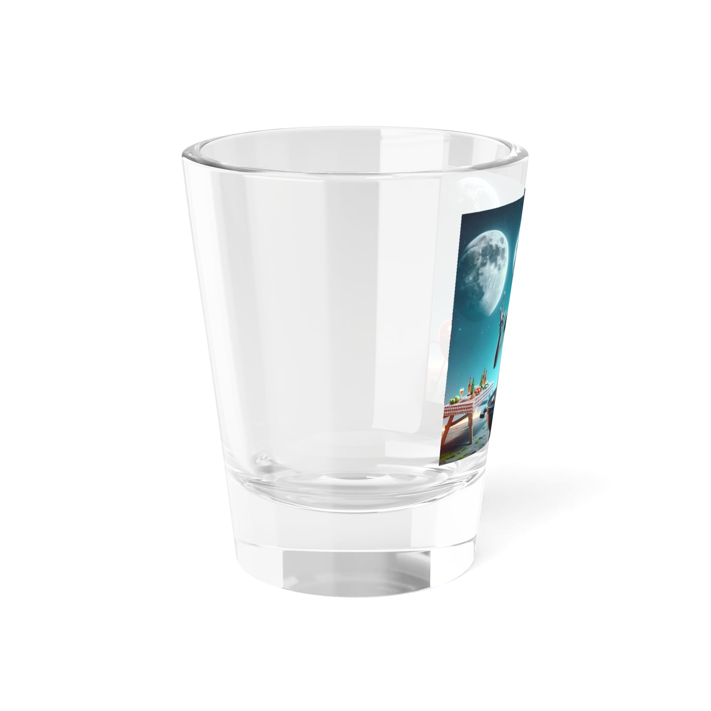 Alien BBQ Shot Glass