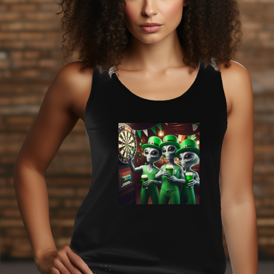Irish Aliens Racerback Tank